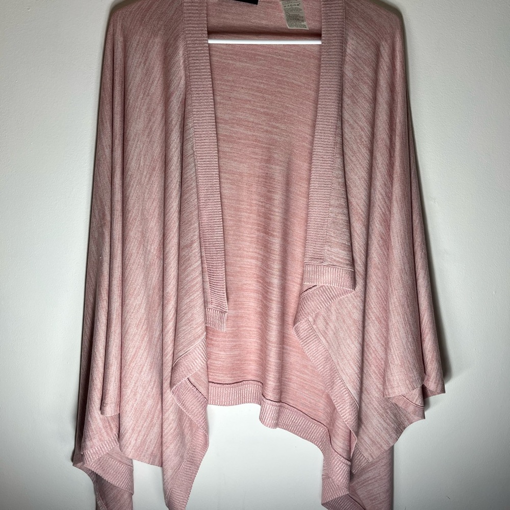 Banana Republic Soft Blush Open-Front Draped Wrap